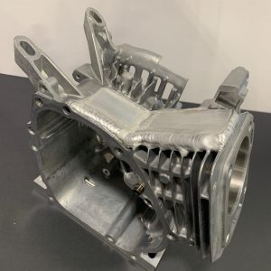 Welded, Braced, and Bored Honda Block