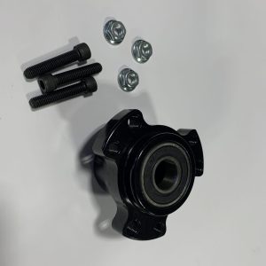 Front Hub 5/8 with Hardware, Black