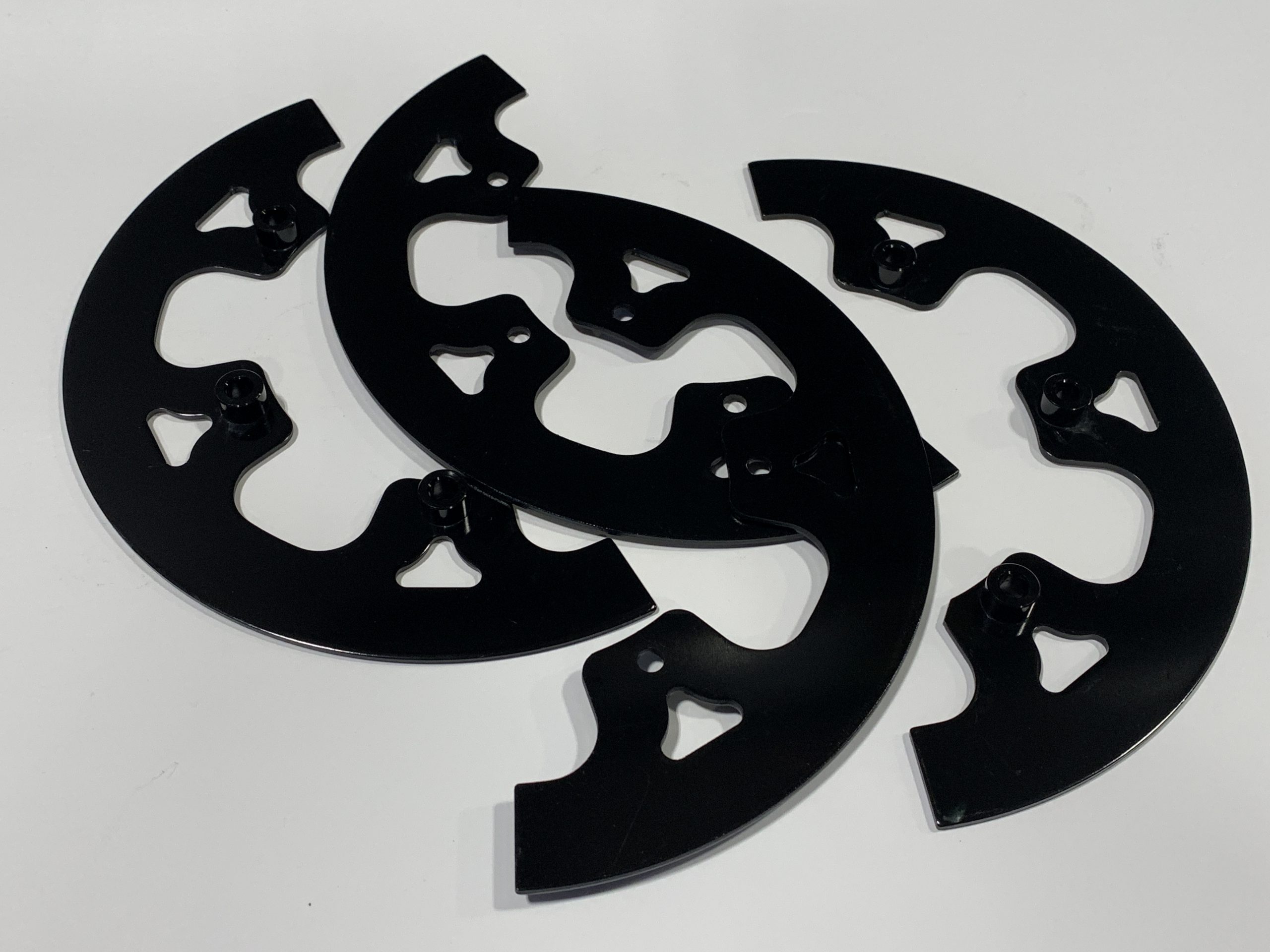 Sprocket Guards Set w/ Spacers, Aluminum